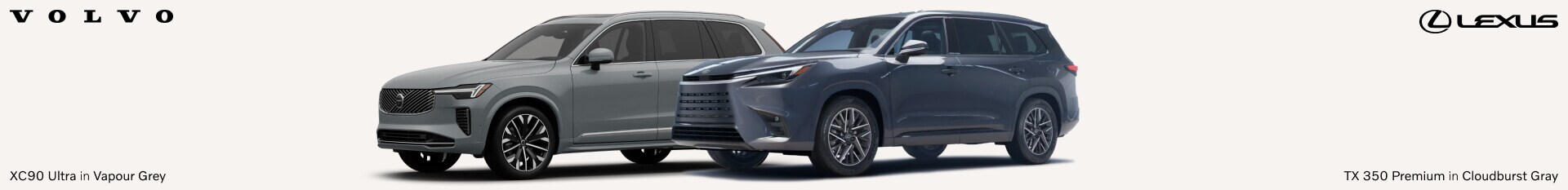 Volvo XC90 Vs. Lexus TX: Features And Specs Compared