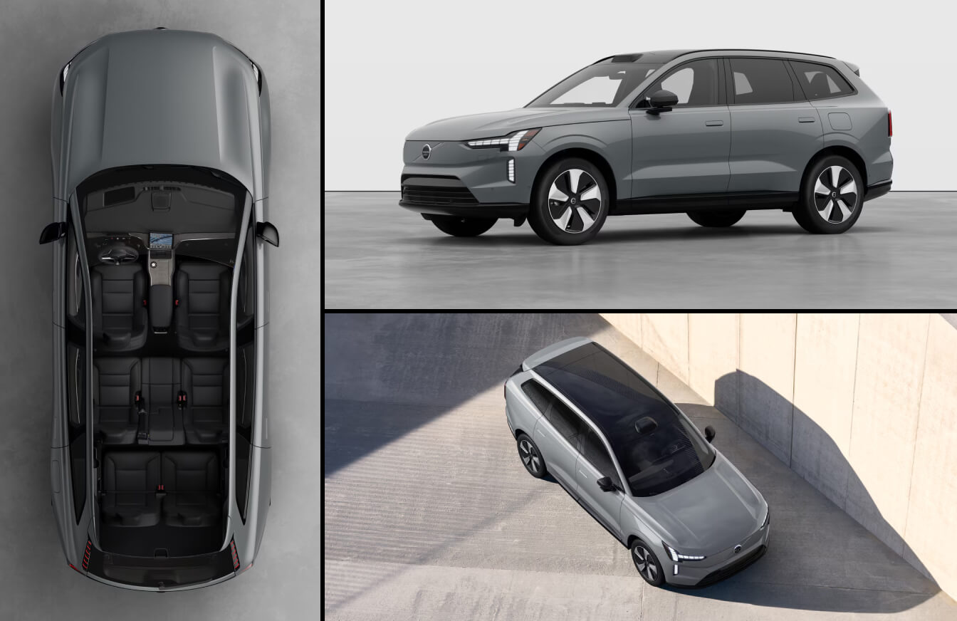 Volvo EX90 vs. Kia EV9 Dimensions