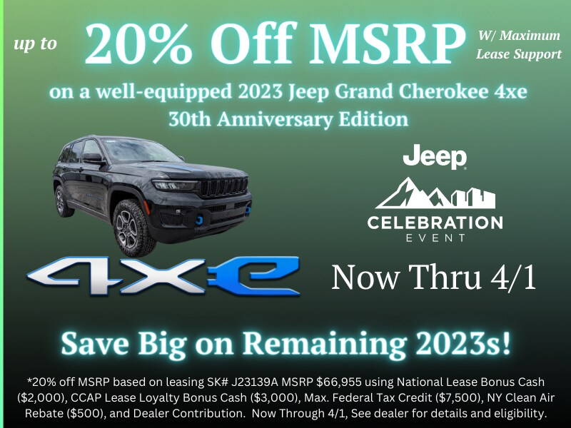 March Specials Cobleskill Chrysler Dodge Jeep Ram