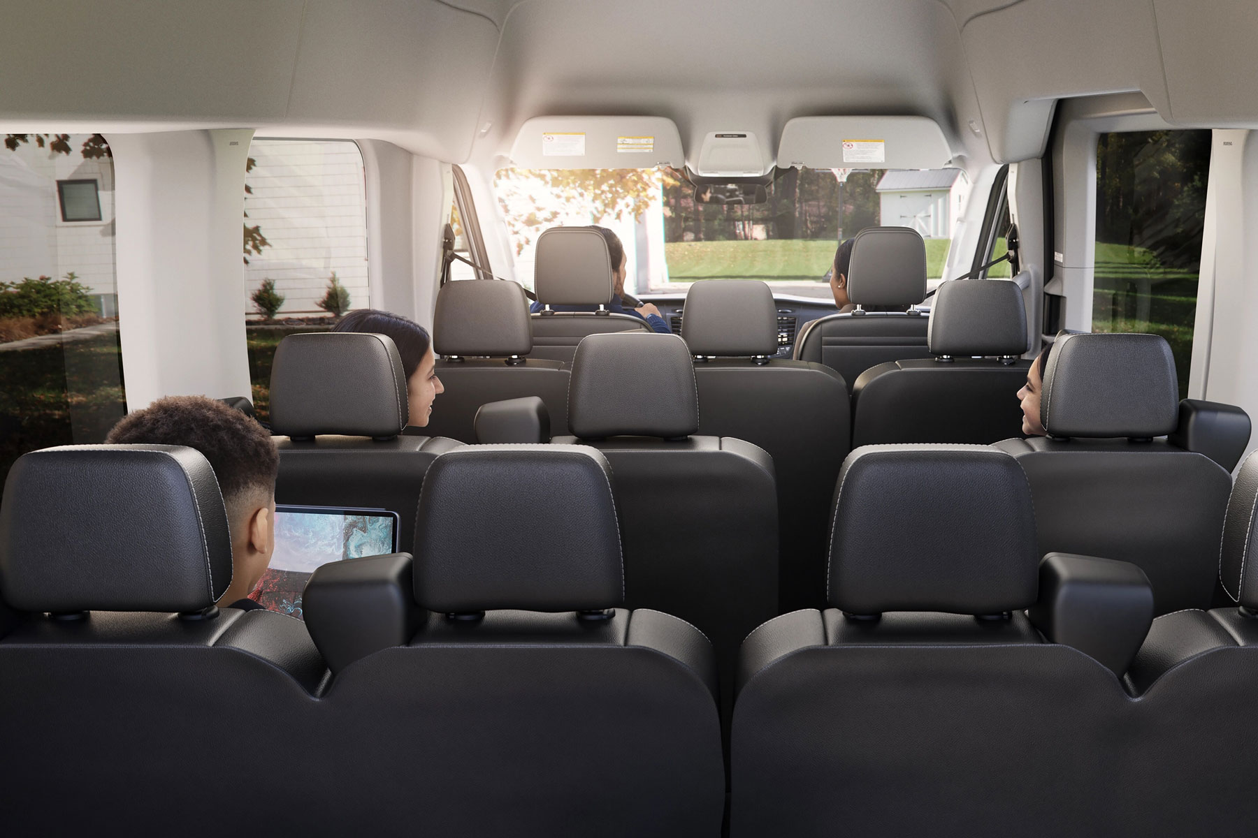 Ford Transit Passenger Seating