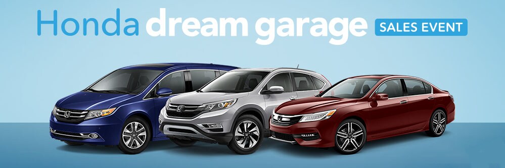 Dream Garage Page Header Honda Dream Garage Sales Event