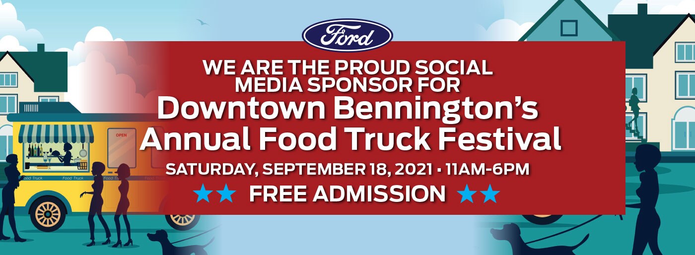 Coggins Ford Sponsors Bennington Food Truck Festival