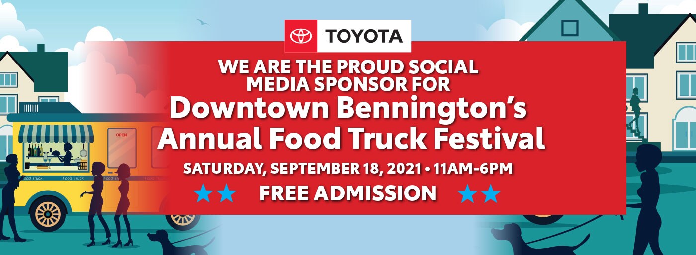 Coggins Toyota Sponsors Bennington Food Truck Festival