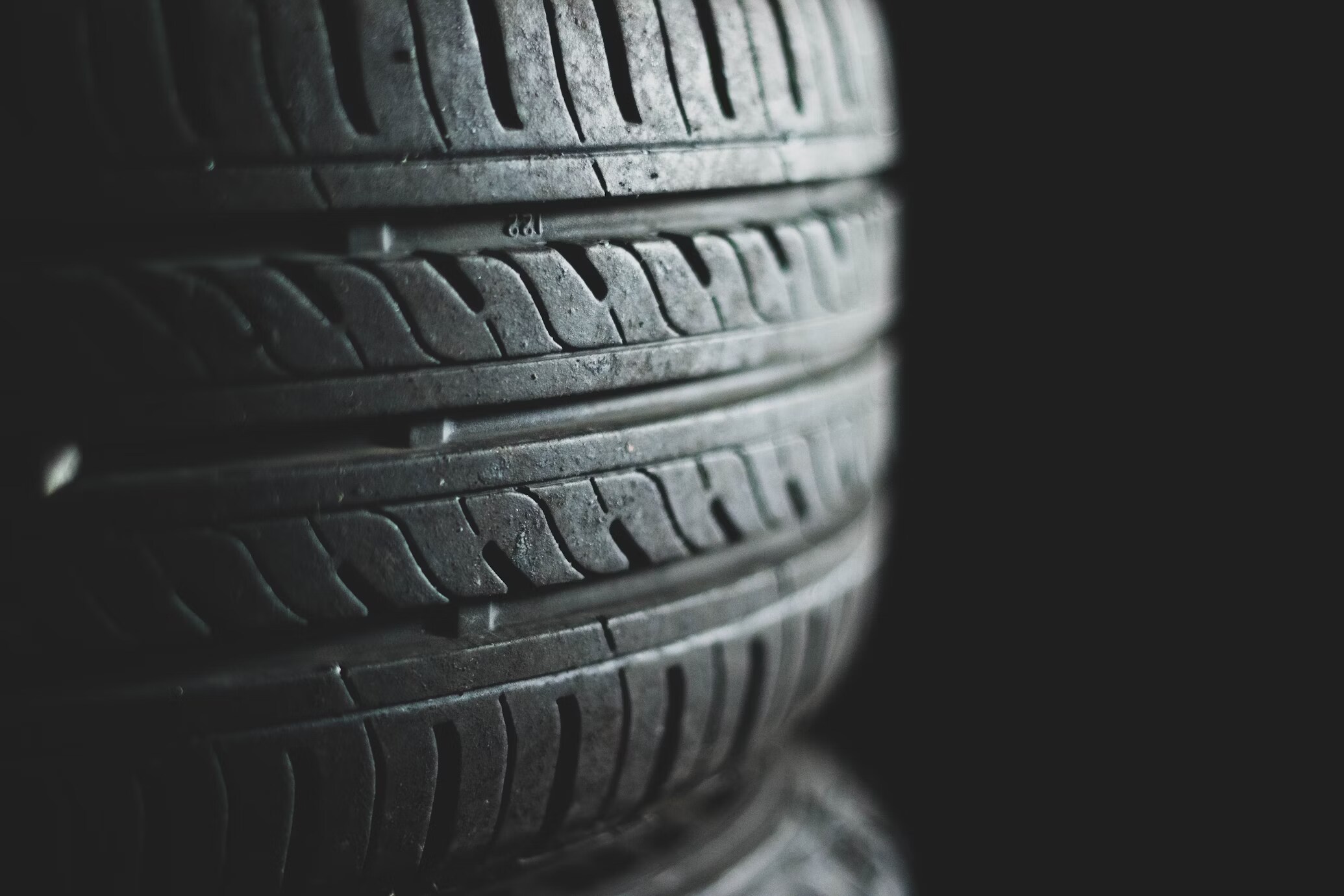 A stack of tires A stack of tires