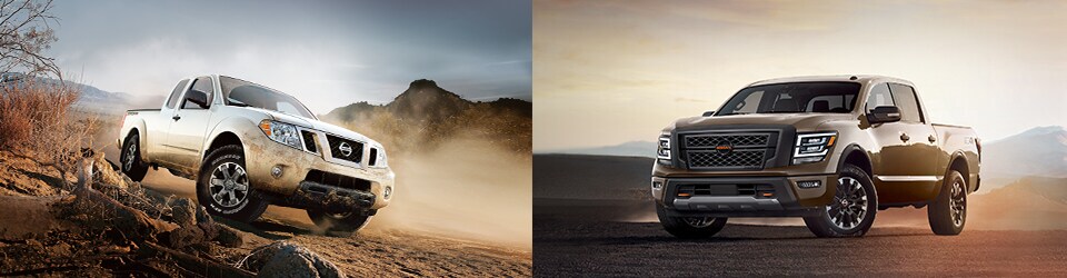 Compare the Nissan
Titan and Frontier Nissan Titan and Frontier