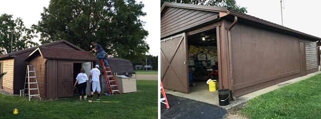 Shed-Painting for WCBDD
