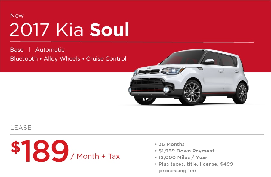 Kia Soul Special Offer