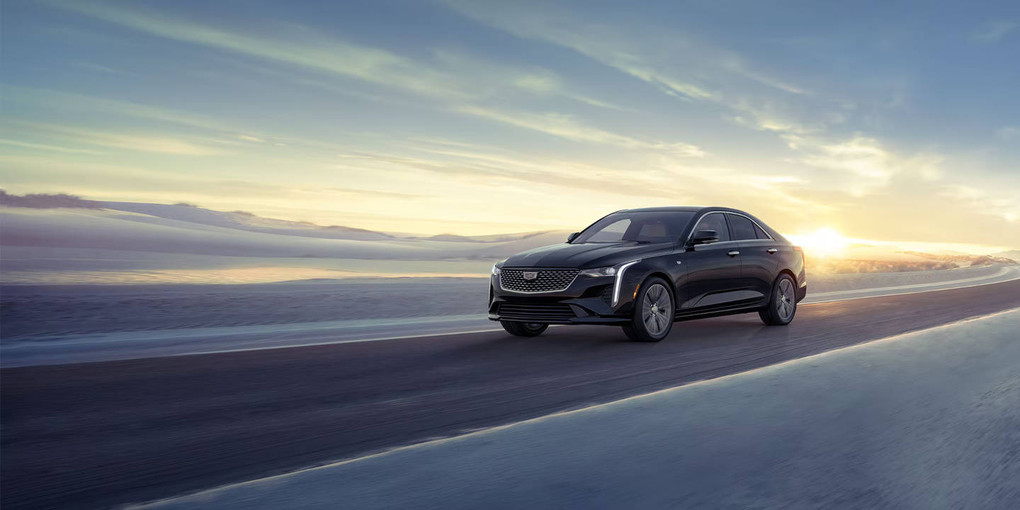 2025 Cadillac CT4 Sport driving