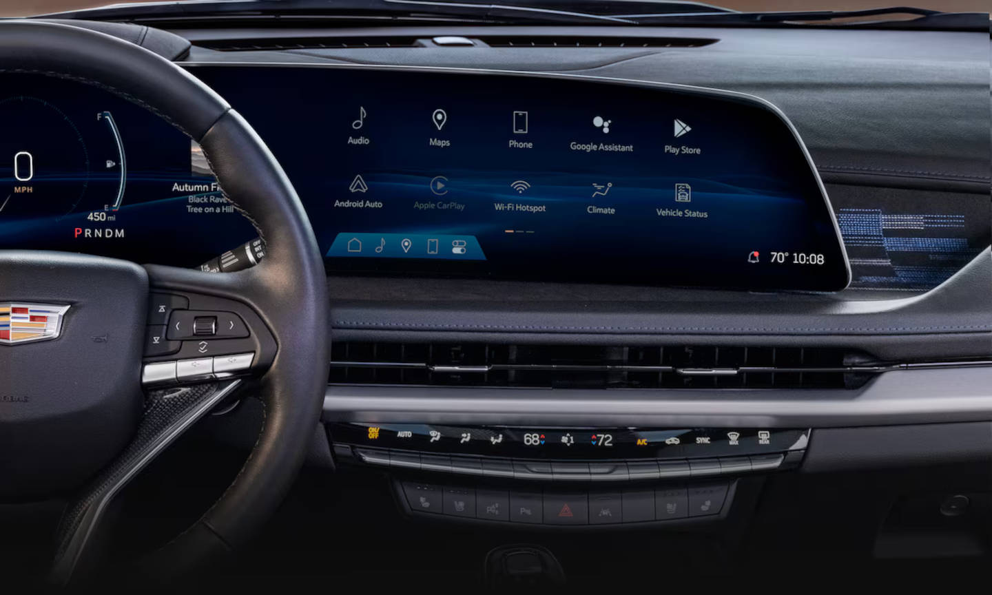 Cadillac infotainment system
