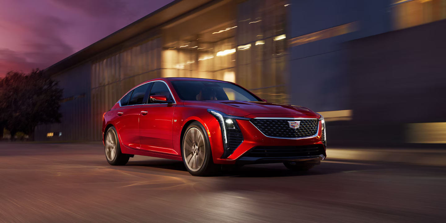2025 Cadillac CT5 driving
