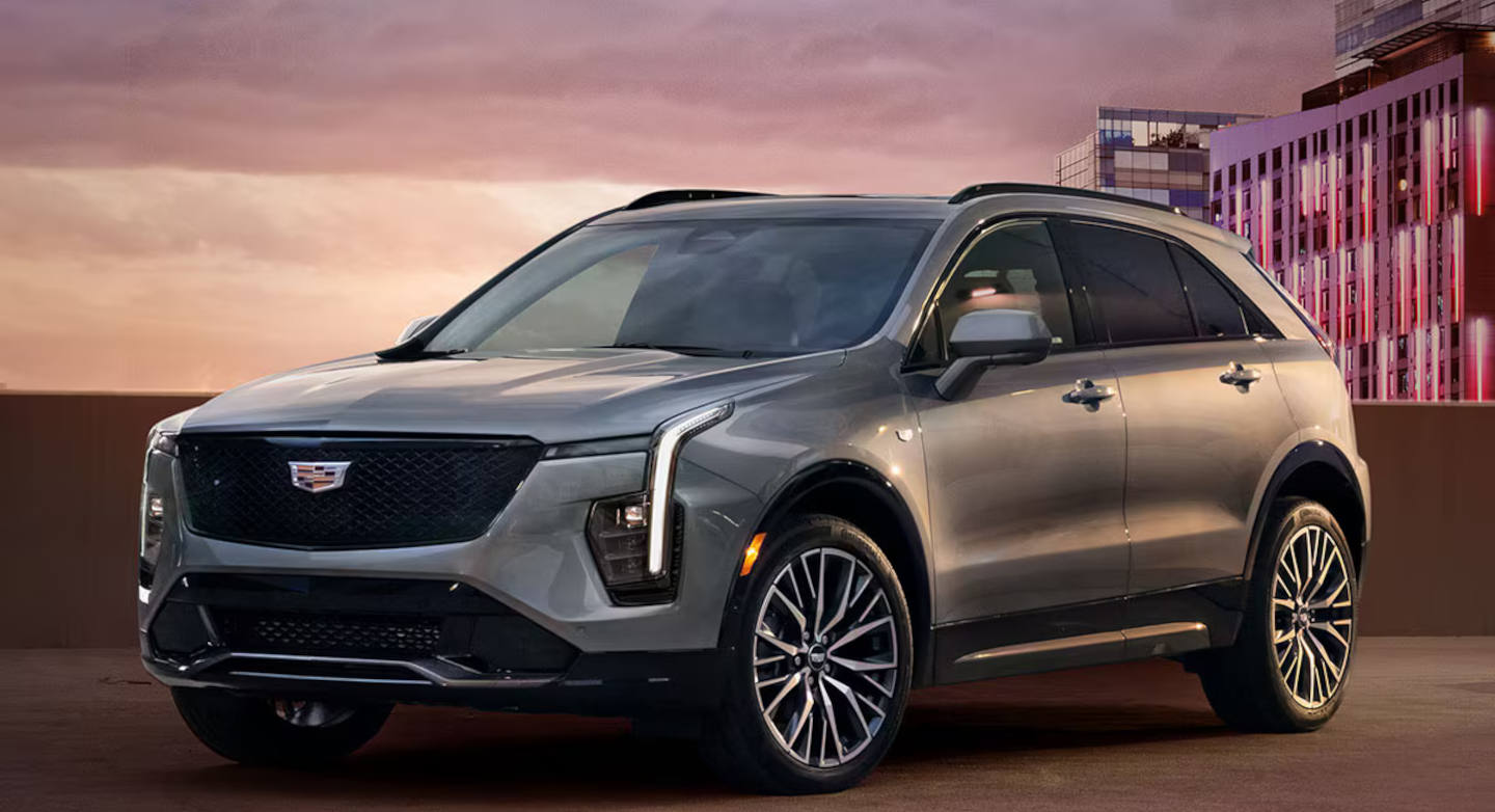 2025 Cadillac XT4 Sport parked front view