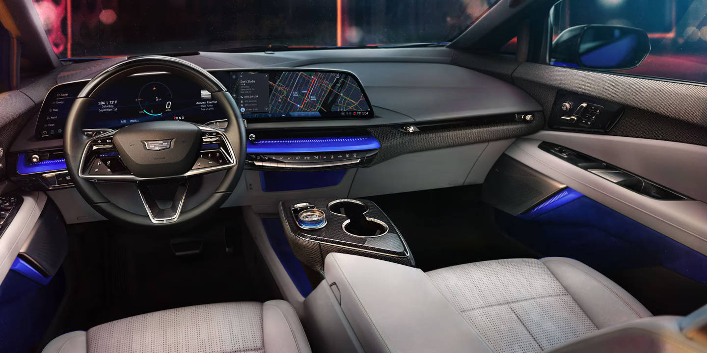 2025 Cadillac OPTIQ interior