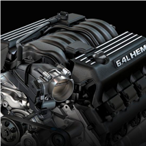 6.4L SRT V8 ENGINE BUTTON