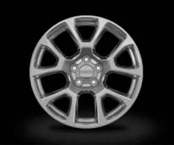 18-inch aluminum painted satin carbon