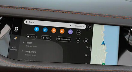 passenger screen and rear seat entertainment