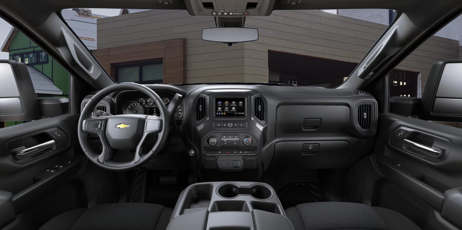 2025 Chevy Silverado 2500 HD WT interior 2025 Chevy Silverado 2500 HD WT interior