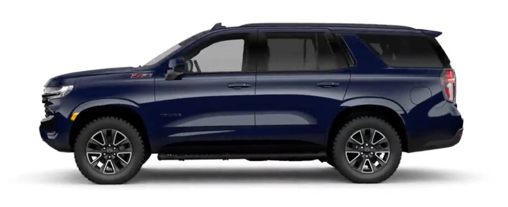 2024 Chevy Tahoe Midnight BLue Metallic