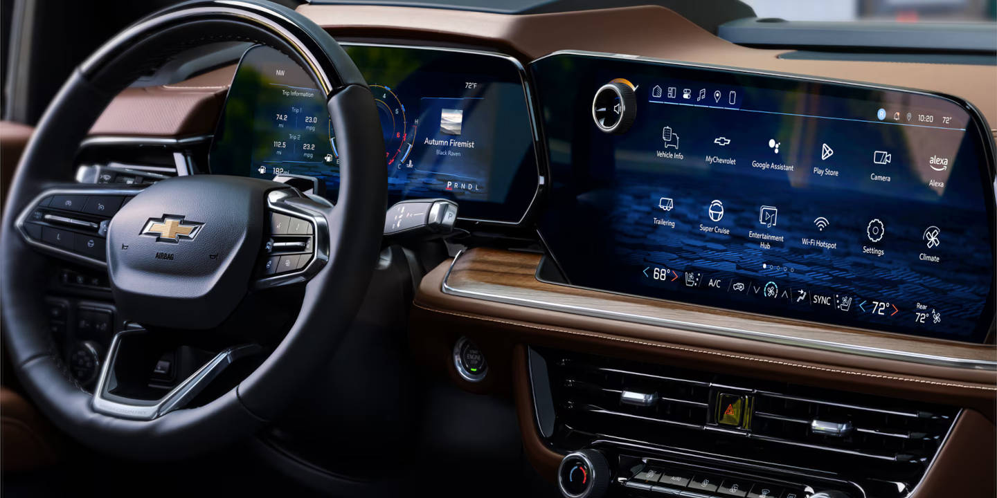 2025 Chevy Suburban interior