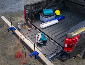tailgate work surface