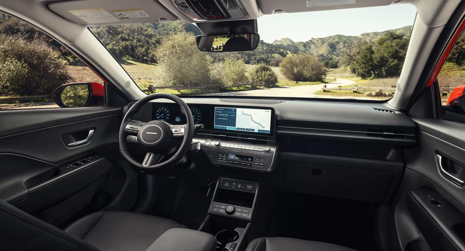 Hyundai Kona interior