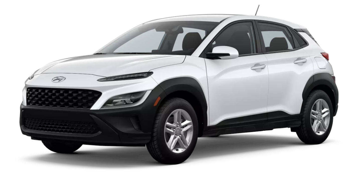 2023 Hyundai Kona white