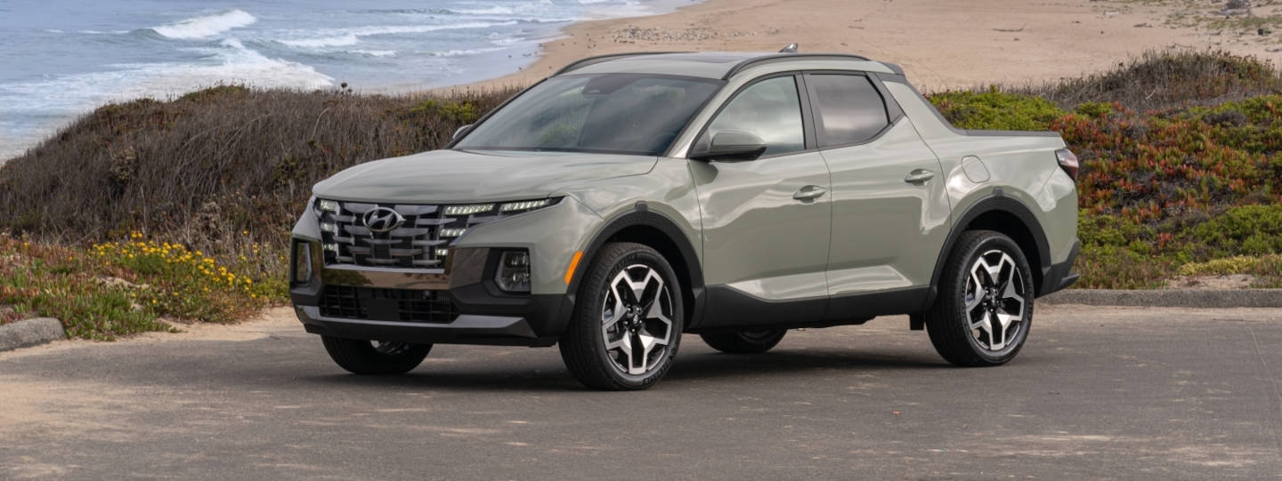 2023 Hyundai Santa Cruz parked