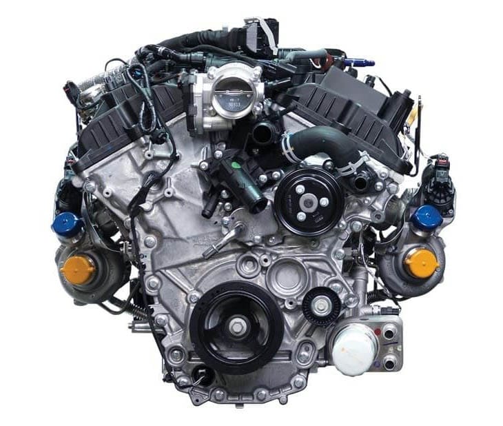 H.O. Twin-Turbocharged EcoBoost® V6 engine H.O. Twin-Turbocharged EcoBoost® V6 engine