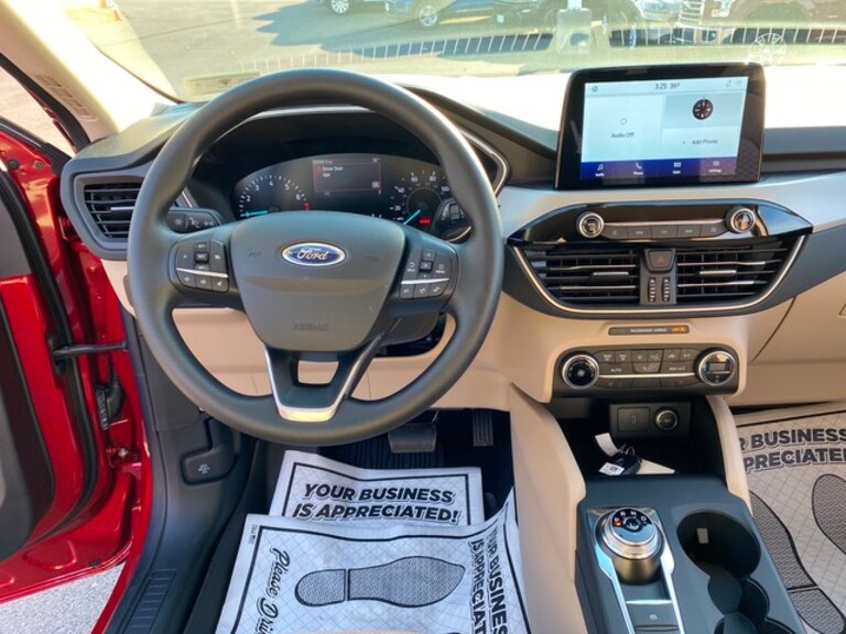 2020 Ford Escape Interior dashboard available at Greenbrier Ford