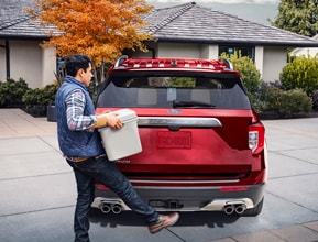 Available Hands-Free, Foot-Activated Liftgate
