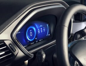 12 3-inch digital instrument cluster