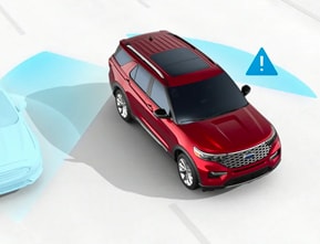 blisblind spot information system with cross-traffic alert