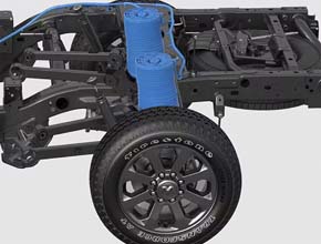 auto-level rear air suspension