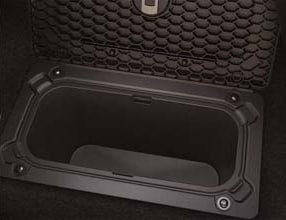 spacioussecure in-floor ram bins