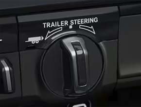 trailer reverse steering control