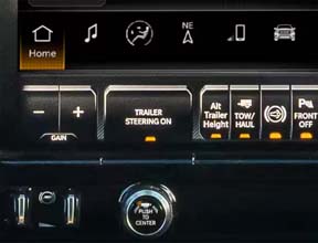 trailer reverse steering control