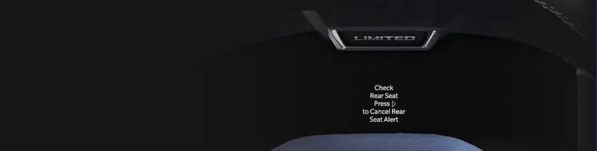 REAR SEAT REMINDER ALERT