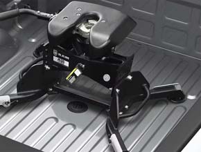 integrated towing hardware