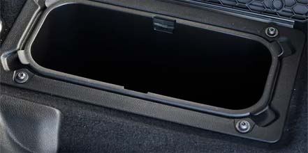 class-exclusive spacioussecure in-floor ram bins