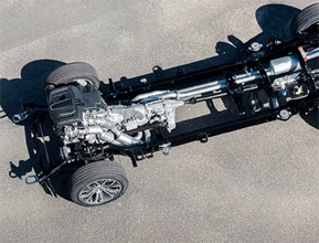high-strength steel frame