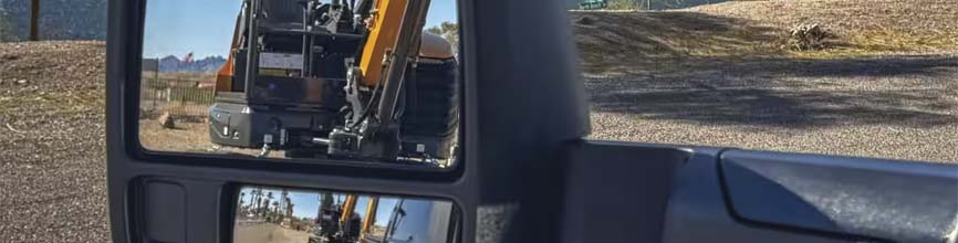 CLASS-EXCLUSIVE AVAILABLE POWER CONVEX TRAILER TOW MIRRORS*