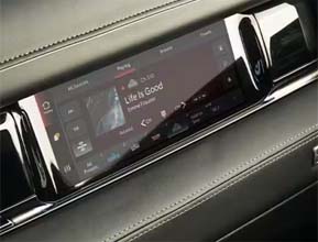 class-exclusive available 10 25-inch front passenger interactive display