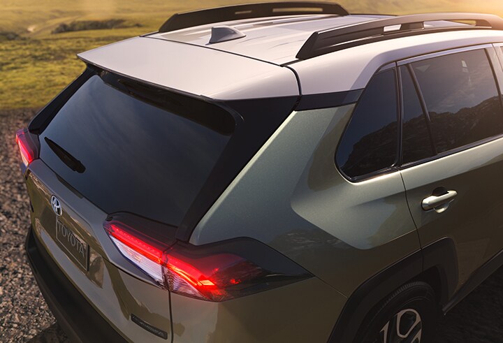 RAV_Tailend.jpg View of the tailgate of the 2019 RAV4