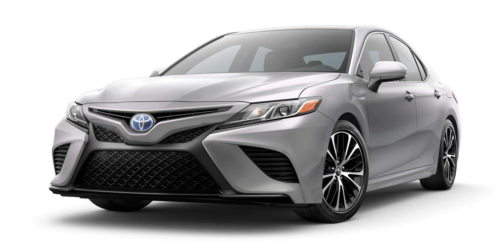 2018 Toyota Camry Hybrid Exterior Silver.png