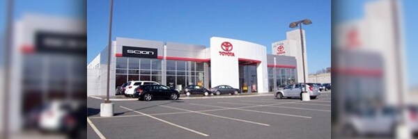 The Toyota of Smithfield dealership.