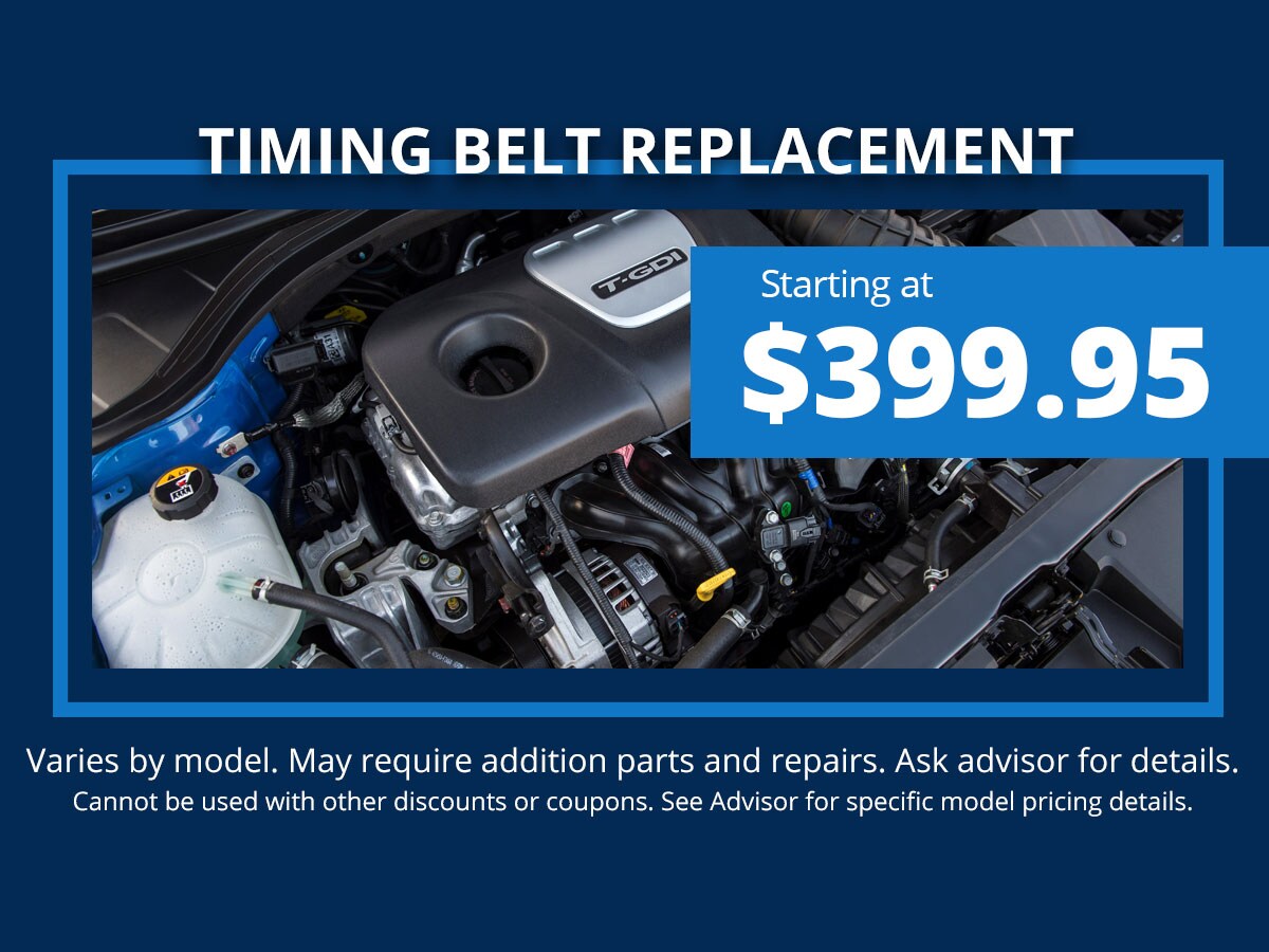 Hyundai Timing Belt Replacement Service Special Discount Coupon