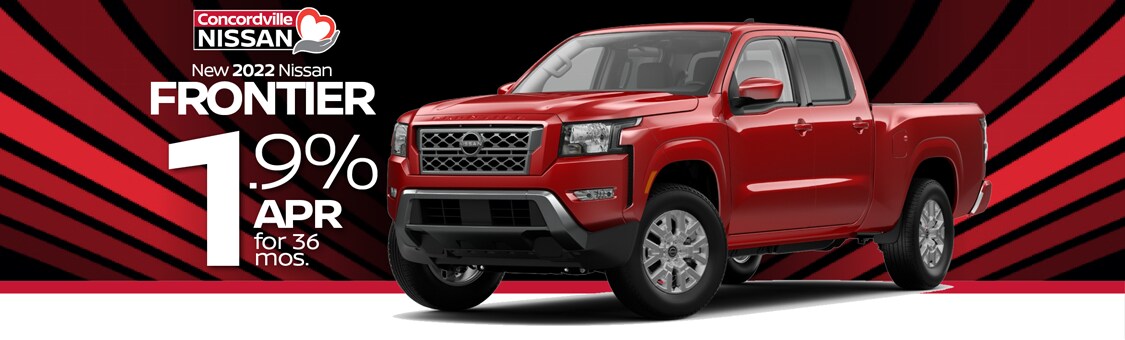 FRONTIER SPECIAL FROM CONCORDVILLE NISSAN