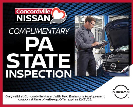 Complimentary PA State Inspection