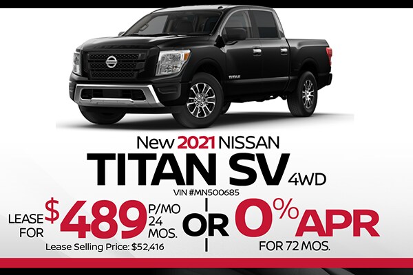 Nissan Titan Offer From Concordville Nissan