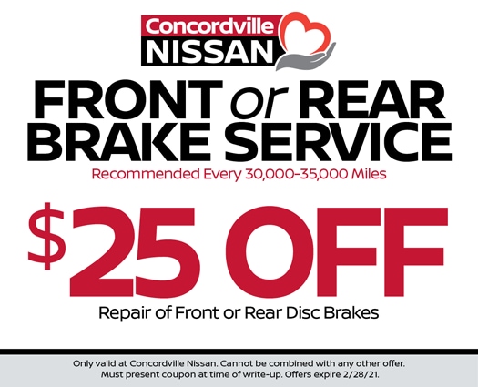 Front or Rear Brake Special