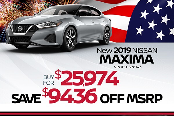 Nissan Maxima Special From Concordville Nissan